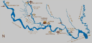 Kapawi Amazon Lodge Map